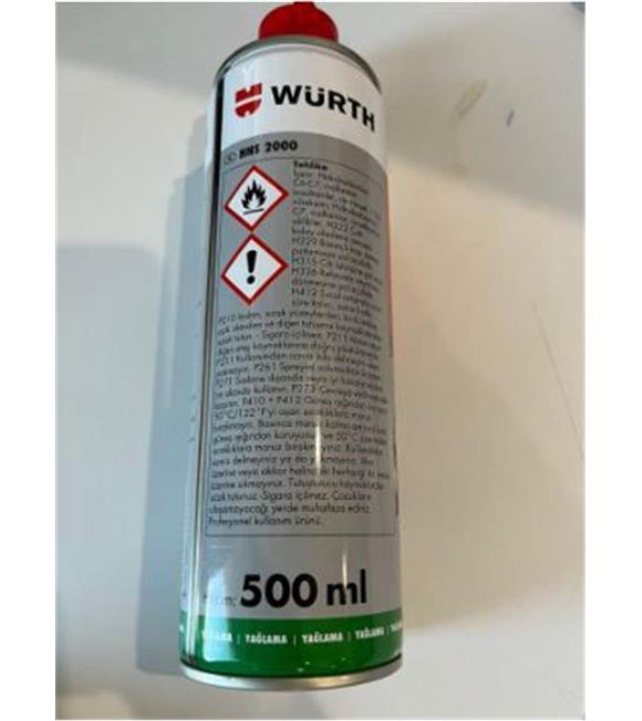 Würth 500ml Multi Çok Amaçlı Sprey Yağlama Ve Sızma Özellikli