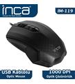 Inca IM-119 Usb Siyah Optik Mouse