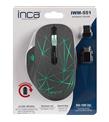 Inca Iwm-551 Kablosuz Usb+type C Şarj Edilebilir 1600dpi Mouse Sessiz