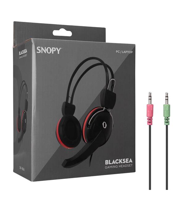 Snopy SN-88A BLACKSEA Gaming Oyuncu Mikrofonlu Kulaklık