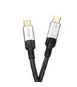 Vcom CU560-1.2 Type-C to Type-C 1,2m 40Gbps USB4 5A Şarj Kablosu
