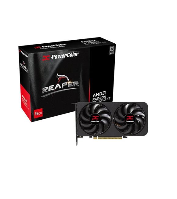 Powercolor Reaper Radeon RX9060XT 16G-A 16Gb Gddr6 128Bit Gaming (Oyuncu) Ekran Kartı