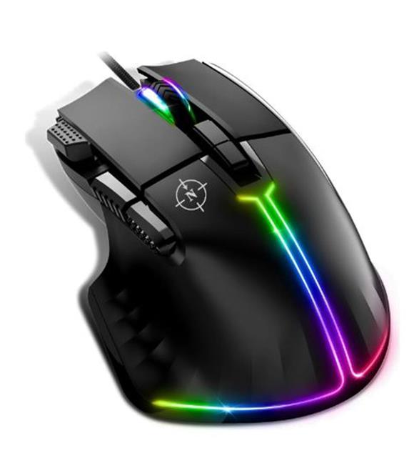 North Ragnarok RGB 12,800 DPI Profesyonel Makrolu Oyuncu Mouse