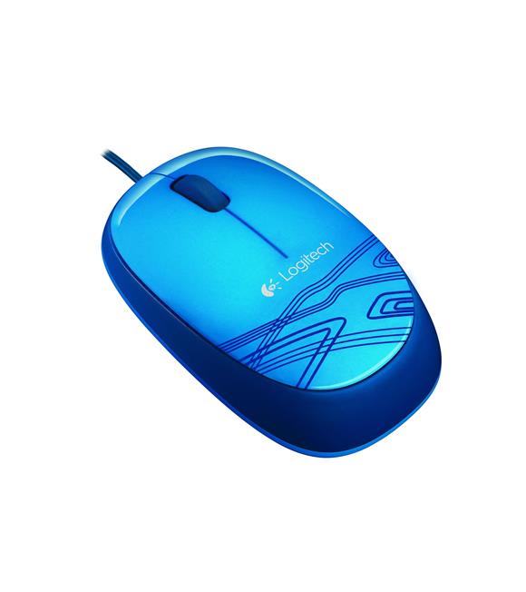 Logitech 910-003114 M105 Mavi Optik Kablolu Mouse_1