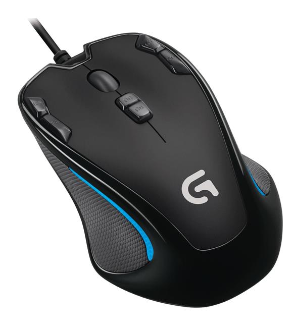 Logitech 910-004346 G300S Optik Kablolu Gaming Oyuncu Mouse Makrolu Siyah Optik 2500 Dpi 9 Buton