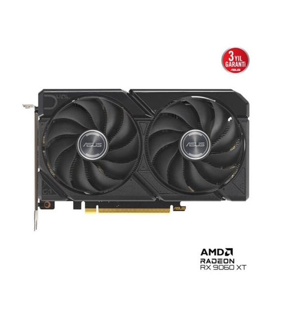 Asus Dual Radeon RX 9060 XT DUAL-RX9060XT-8G 8GB GDDR6 128 Bit Ekran Kartı