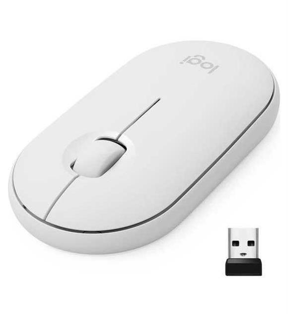 Logitech 910-005716 M350 Pebble White Kablosuz Mouse