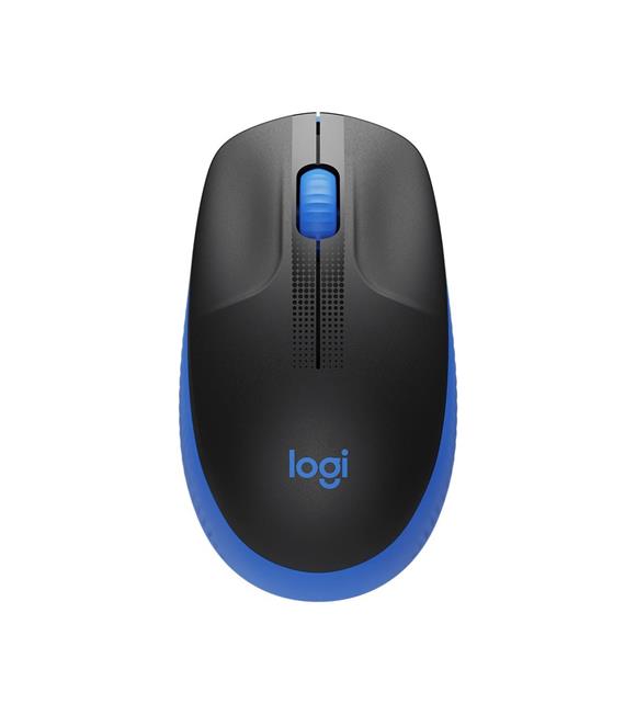 Logitech 910-005907 M190 Kozak Blue Büyük Boy Kablosuz Mouse Optik 1000 Dpı Buton