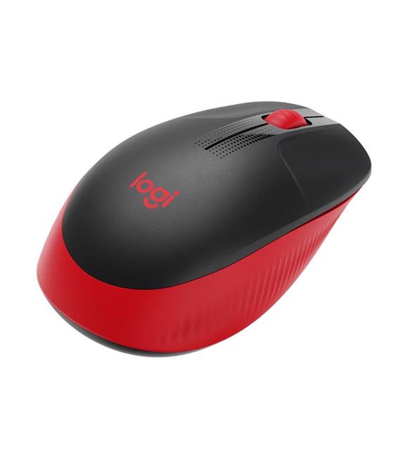 Logitech 910-005908 M190 Kırmızı Büyük Boy Kablosuz Mouse Optik 1000 Dpı Buton