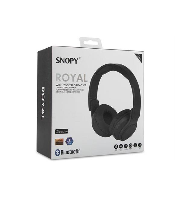 Snopy SN-BT51 Royal Siyah Bluetooth Kulaklık