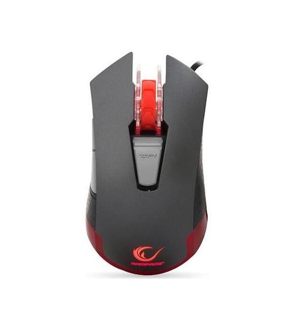 Rampage SMX-R11 CYREX Usb Siyah-Kırmızı 1200-4000Dpi Makrolu Oyuncu Mouse