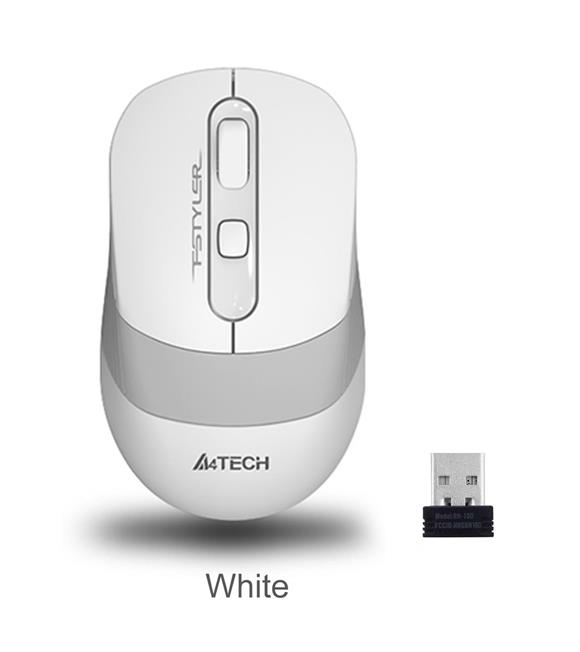 A4 Tech Fg10 Beyaz Nano Kablosuz Optik 2000 Dpı Mouse_1