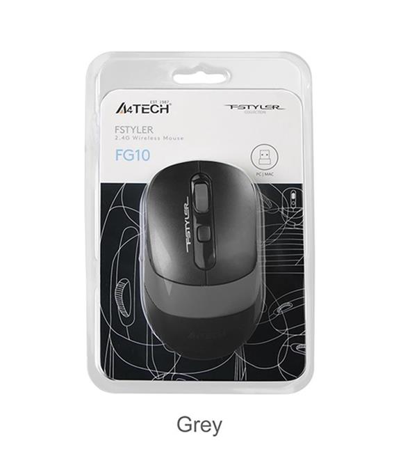 A4 Tech Fg10 Gri Nano Kablosuz Optik 2000 Dpı Mouse