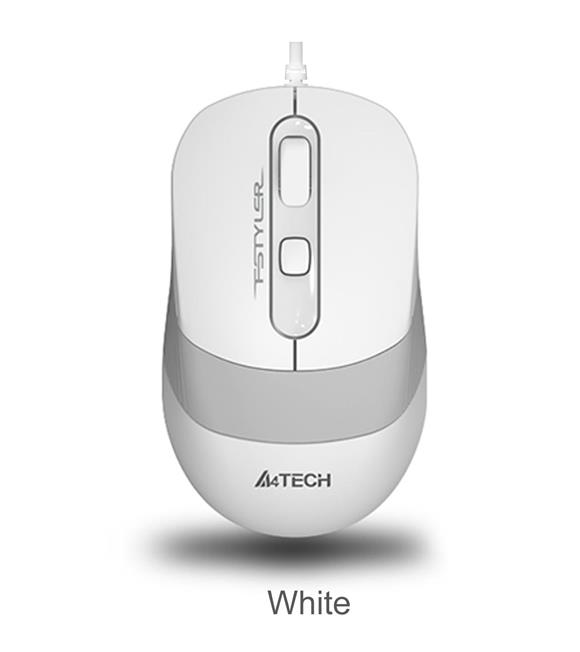 A4 Tech Fm10 Usb Fstyler Beyaz Optik 1600 Dpı Mouse_2