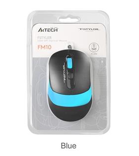 A4 Tech Fm10 Usb Fstyler Mavi Optik 1600 Dpı Mouse
