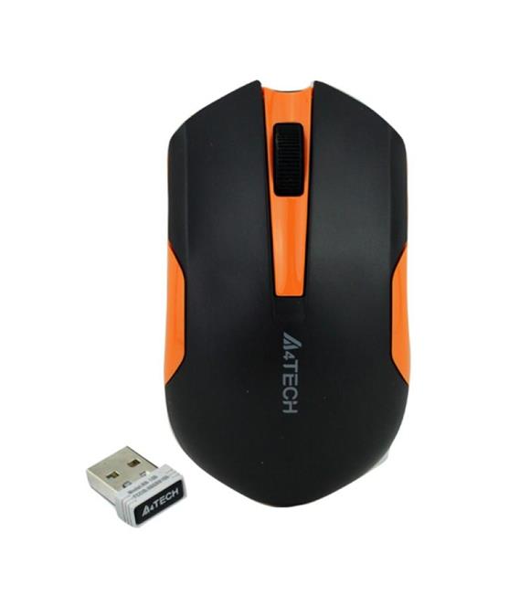 A4 Tech G3-200N Siyah-Turuncu Nano V-Track Mouse