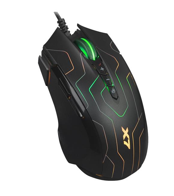 A4 Tech X89 Oscar X7 Neon Maze 2400Dpı Usb Makrolu Oyuncu Mouse