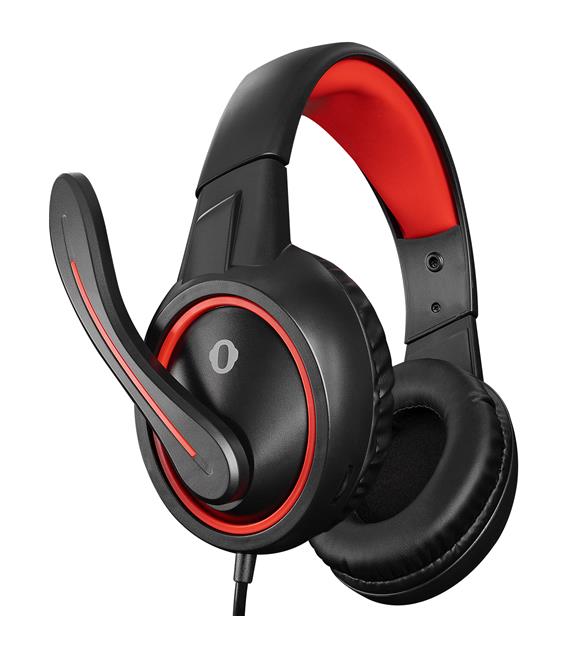 Snopy SN-GX1 ERGO Siyah-kırmızı 3,5mm Gaming Oyuncu Mikrofonlu Kulaklık