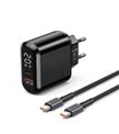 MCDODO CH-7172 PD3 20W 1 USB 1 TYPE-C GİRİŞLİ ŞARJ ADAPTÖRÜ USB-C TO USB-C -SİYAH