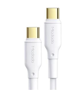 MCDODO CA-8350 100W Type-C to Type-C Süper Hızlı Data-Şarj Kablosu 5A 1.2m-Beyaz