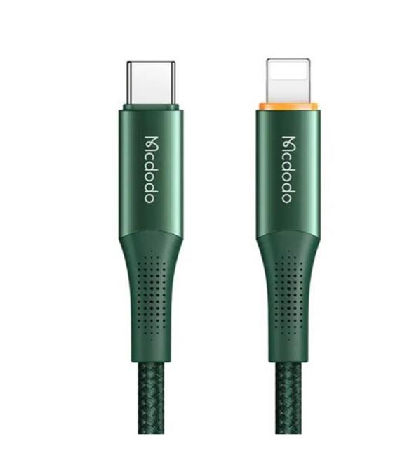 MCDODO CA-9963 20W TYPE-C TO LİGHTNİNG PD DATA-ŞARJ KABLOSU 1.8M-YEŞİL