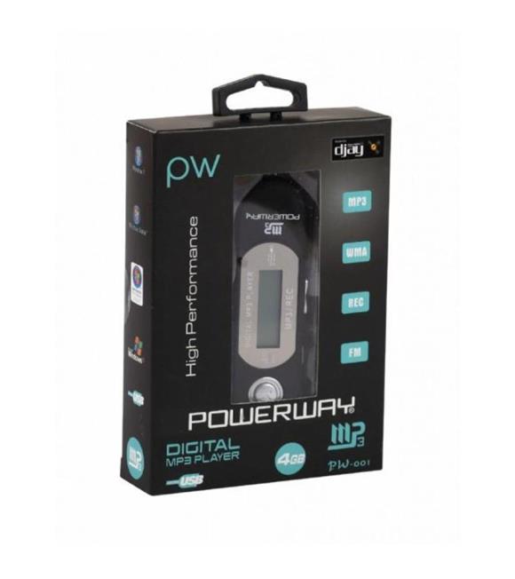 Powerway PW-001 2gb Radyolu mp3 Player