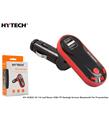 Hytech HY-XCB25 5V 1A Led Ekran USB+TF Desteği Kırmızı Bluetooth Fm Transmitter