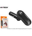 Hytech HY-XCB25 5V 1A Led Ekran USB+TF Desteği Siyah Bluetooth Fm Transmitter
