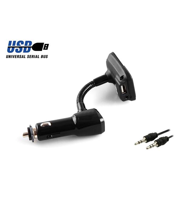 S-link SL-FM65 Hafızasız mp3 Transmıtter 2.1a Usb Şarj Portlu Usb Micro Sd Kart Destekli Kumandalı_1