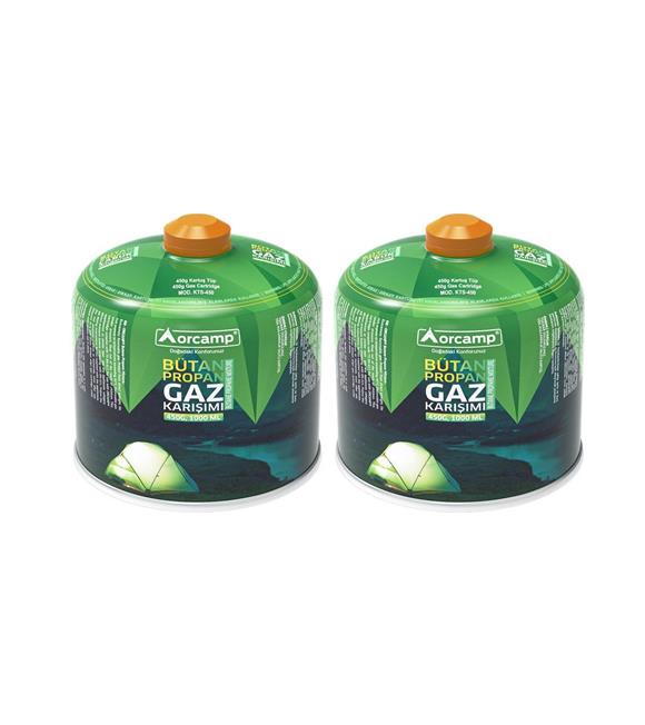 Orcamp K-500 450 gr 2 Adet Kartuşlu Kamp Ocağı_2