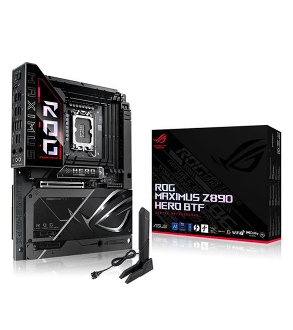 Asus Rog Maximus Z890 Hero 9200MHz (OC) DDR5 Soket LGA1851 M.2 HDMI ATX Anakart