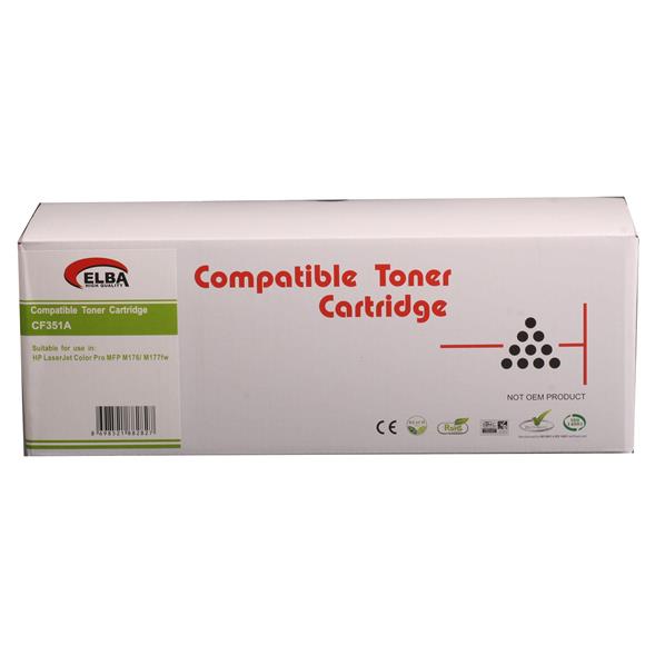 ELBA HP ( 130A ) M176-M177 MAVİ LASER TONER  CF351A