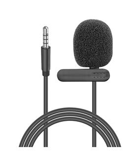 Snopy SN-M20 Siyah Akıllı Telefon ve Youtuber Metal mandallı, Yaka Mikrofonu