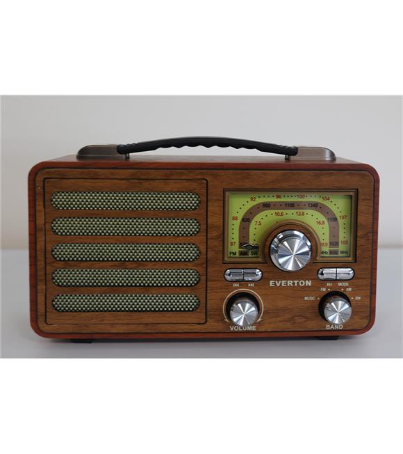 Everton Rt-755 Bluetooth Fm-Usb-Tf-Aux Şarjlı Nostaljik Radyo_1