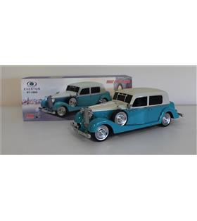 EVERTON RT-1960 Mavi Arabalı  Bluetooth Fm-Usb-Tf-Aux Şarjlı Nostaljik Radyo