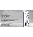 Inca ITPC-7T Type-C Giriş 2XType-C Çoklayıcı RJ-45 HDMI 4K@30 USB 3.0 Çoklayıcı Micro SD Kart_1)