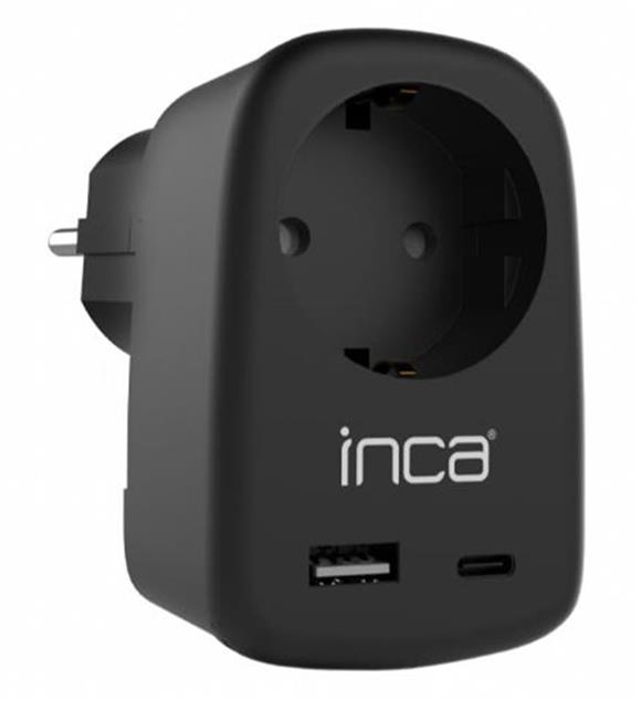 INCA IPW-42SY TYPE-C+ USB-A Giriş Soketli Duvar Prizi