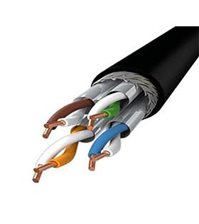 INCA ICAT6-500AG OutDoor S-FTP 23 500MT Siyah Kablo Dış Ortam