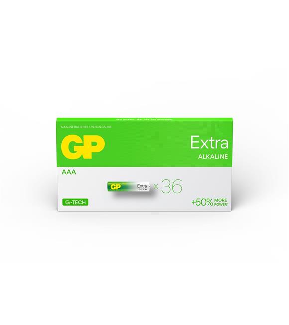 Gp R03 AAA Boy Extra Alkalin İnce Kalem Pil 36 lı Paket GP24AXETA21-2ECECBF36_1