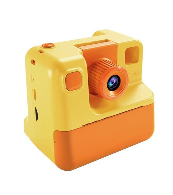 WowKids WS-C03 Çocuk Fotoğraf Video Çekme Termal Çıktı Alan Sarı Fotoğraf Makinası