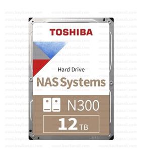 Toshiba 12TB N300 7200RPM 512MB Cache Sata 3 HDWG51CUZSVA NAS Disk