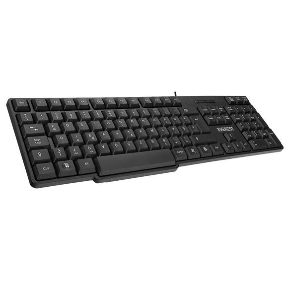 Everest KB-517UF Siyah USB F Klavye
