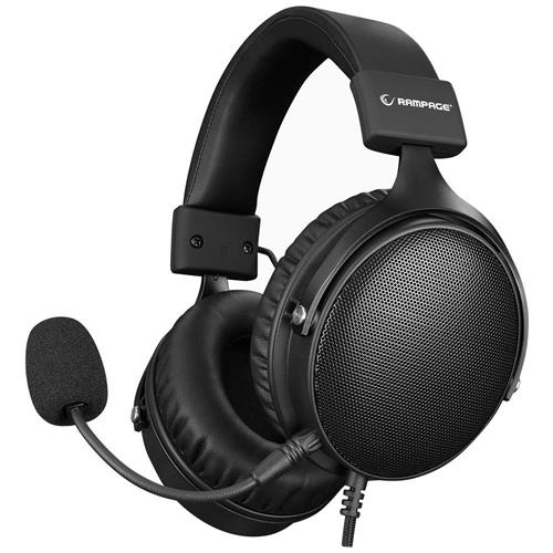 Rampage RM-K99 X-PIKE USB 7.1 Ses Kartlı PC+PS4+Mobile Surround Gaming Oyuncu Mikrofonlu Kulaklık Yaza Özel