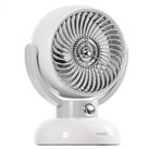 Everest EFN12 Krem 1200mAh 3 Hız Kademe Led Işıklı Retro Masaüstü Usb Fan