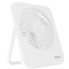 Everest EFN-601 Beyaz 2000mAh 4 Kademeli 4000RPM Hız Metal Ayak Masaüstü Usb Fan_1