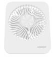 Everest EFN-601 Beyaz 2000mAh 4 Kademeli 4000RPM Hız Metal Ayak Masaüstü Usb Fan