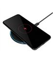 S-link SL-CWF65 Mobil Telefon Uyumlu 15W LED Logo PRM Siyah Kablosuz Şarj Cihazı