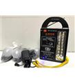 Everton Rt-999 SolarPanelli -Ledli Güneş Enerjili Radyo Usb- 3 Adet Ampul Şarjlı (Solar 9V-3.5W)