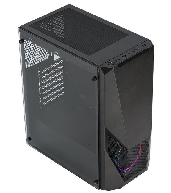 Aerocool Zauron Saturn 650W 80+  2 x FRGB Fan ATX Oyuncu Kasası