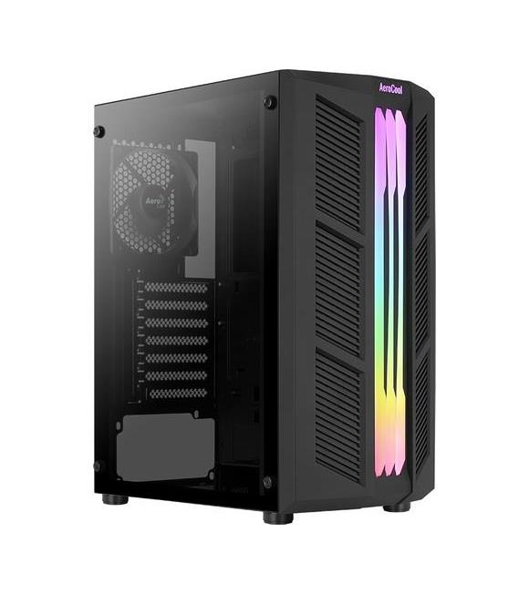 Aerocool Prime RGB v3 400W 2x12cm Fanlı RGB Led Şerit USB 3.0 Bilgisayar Kasası (AE-PRM-V3P400)